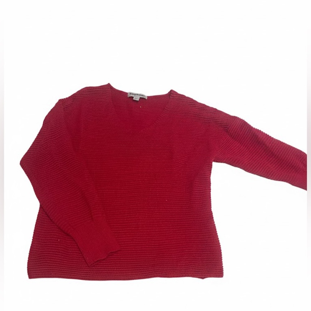 Tommy Bahama Red V-Neck Sweater